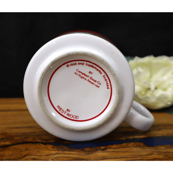 Vintage 1998 Campbell's Souper Stars On Ice Soup Mug Coffee Cup Figure Skating - Picture 6 of 6